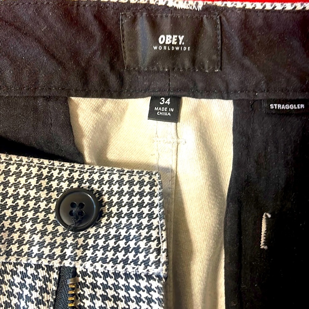 Obey men’s size 34 pant